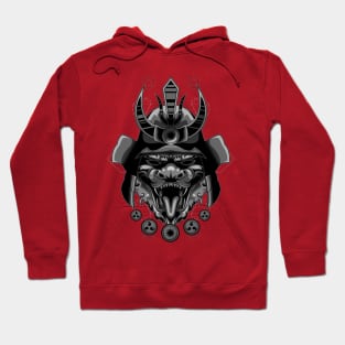 samurai head mask Hoodie